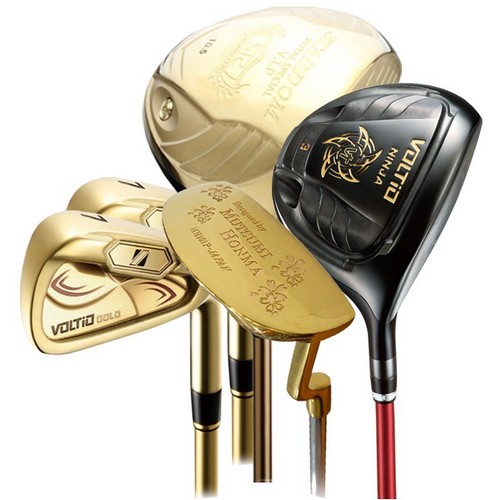 카타나 스타덤 로얄스페셜 VIP / 볼티오4 골드 혼마 고반발 조합 풀세트 (11개 카본 정품)_이미지