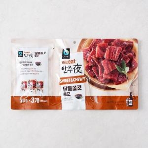 대상 청정원 바로eat 안주야 달콤쫄깃 육포 30g (3개)_이미지