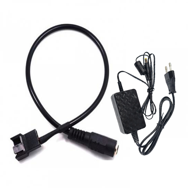 EVERCOOL COOLMARKER DC 12V jack to 4P PWM ���̺�