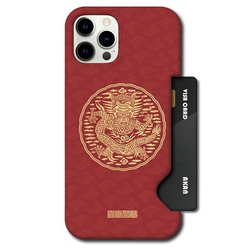 이한피플 아칸 아이폰12/12 프로 페이즈드림 조선후기곤룡포1 인서트 케이스