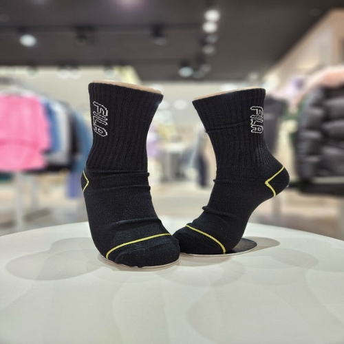 휠라키즈 KIDS TEAM FILA 장목 양말 FK3SCE5101X BLK_이미지