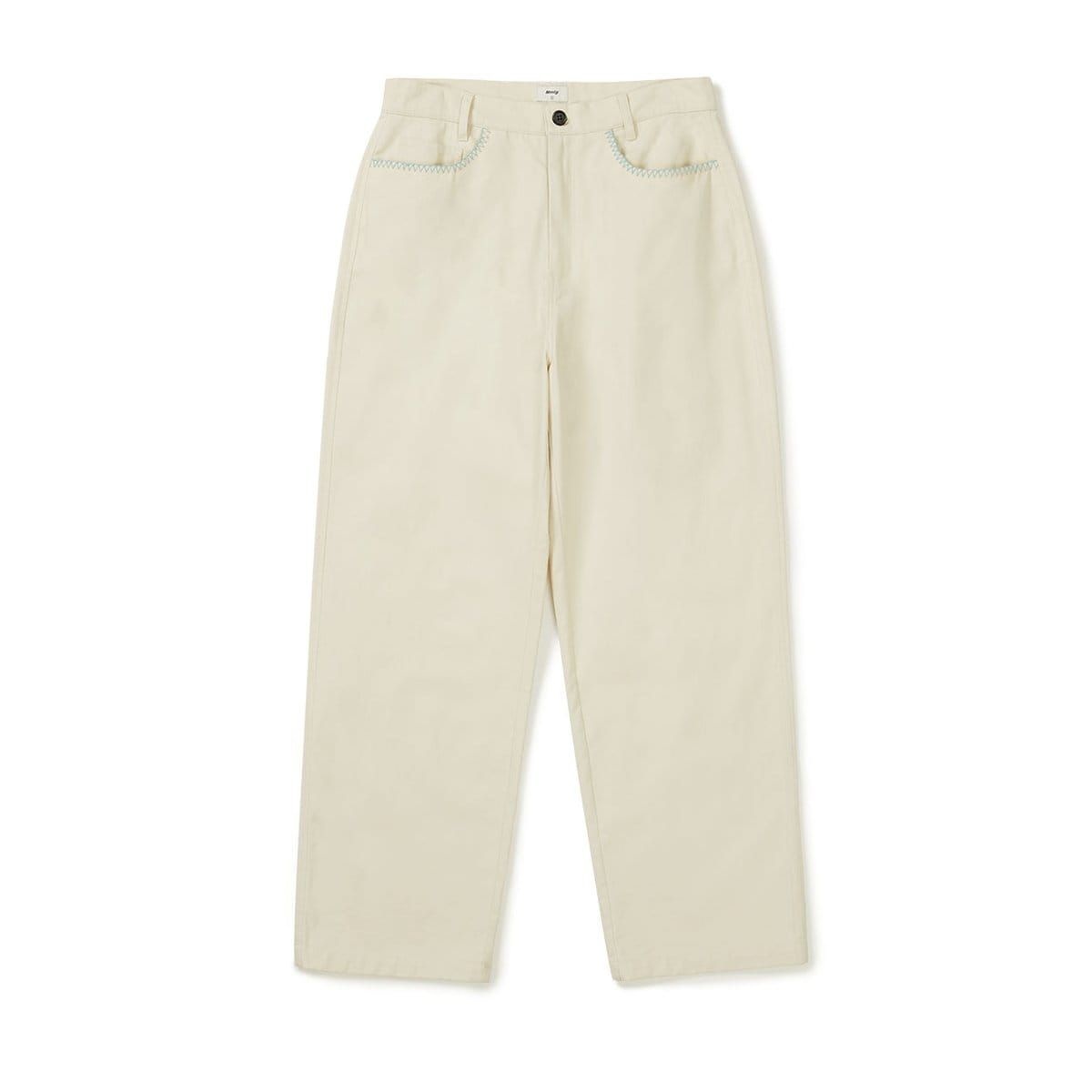 87MM 엠엠엘지 MMLG NICHE POCKET STRAIGHT PANTS IVORY BF1BPT051M26IV 3451171