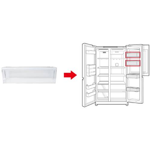 LG전자 냉장고 냉장실 도어 바구니 MAN64889801_이미지