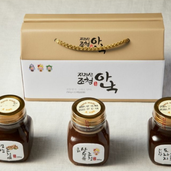 지리산조청아낙 아낙 지리산조청 3종세트 (1개)_이미지