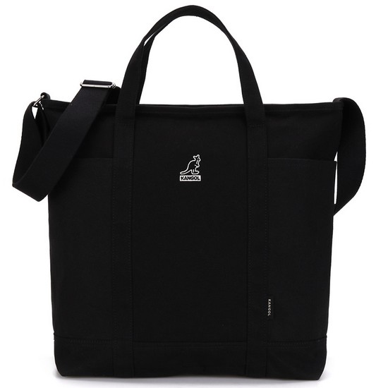 캉골 캔버스 플러스 투웨이 토트백 Ⅱ 3848 (블랙)