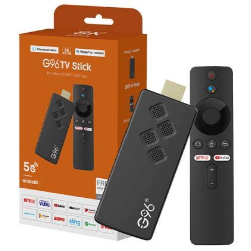G96 TV 스틱 Q2 + 보이스 리모컨 (해외구매, 2GB+8GB)