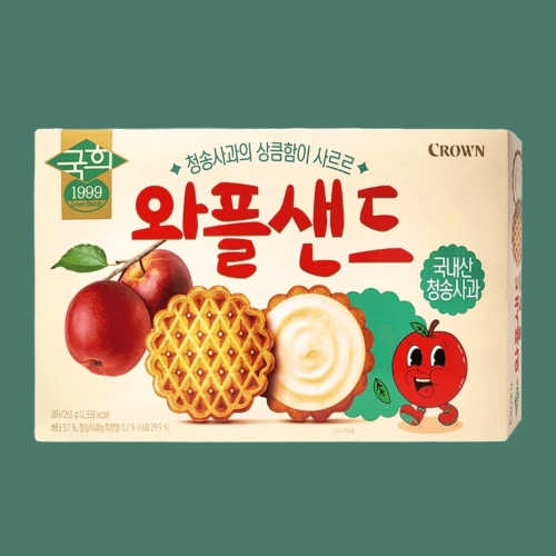 크라운제과 와플샌드 261g [1개]