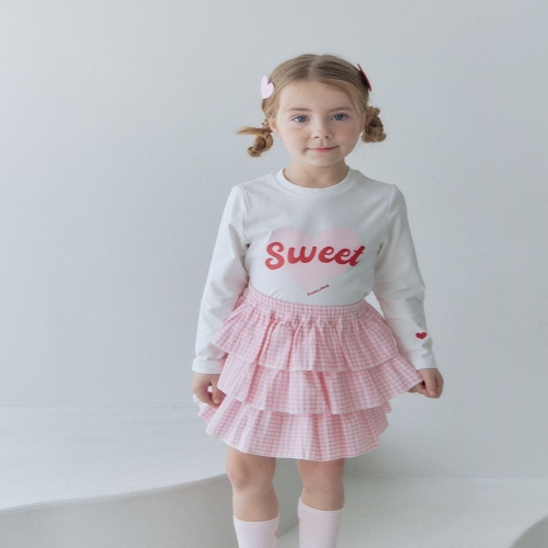 로아앤제인 스윗하트 티셔츠 RJ25STS30IVT