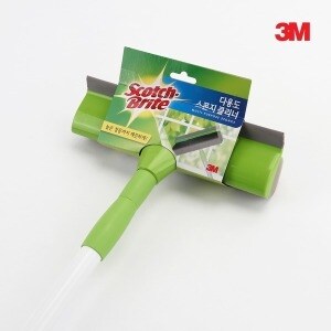 3M 스카치브라이트 다용도 스펀지 스퀴즈 스폰지클리너 유리창닦이