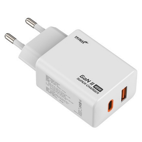 ��ȣ���� ����ǥ PD PPS 45W 2��Ʈ GaN ������ PD45W-CA-WH