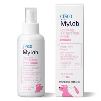 팜클 세스코 마이랩 모기 진드기 기피제 반려견용 120ml