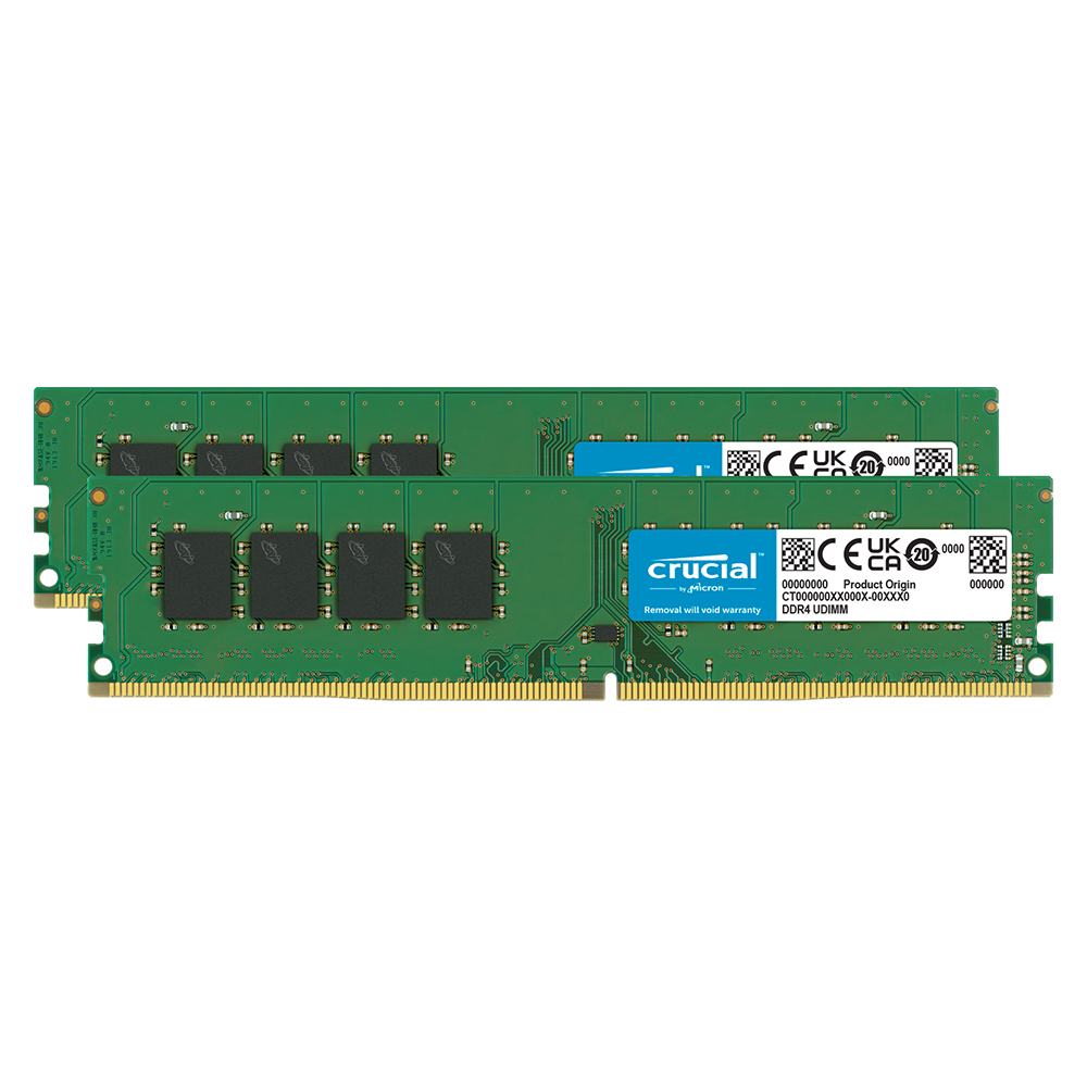 <b>마이크론</b> <b>Crucial</b> <b>DDR4</b>-<b>3200</b> <b>CL22</b> 패키지