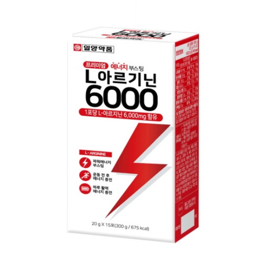 일양약품 L아르기닌 6000 15포 (3개)