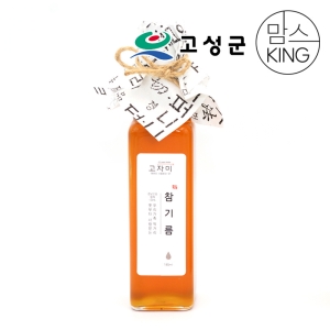  맘스킹 경남고성 공룡나라 고자미 국내산 참기름 180ml