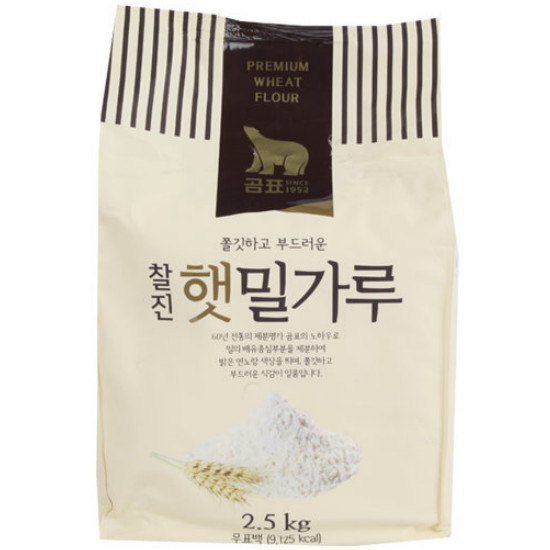 곰표 찰진 햇 밀가루 2.5kg (4개)_이미지