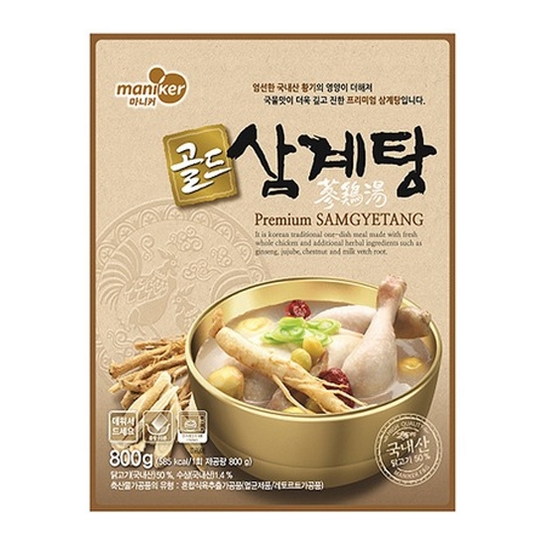 골드 삼계탕 800g