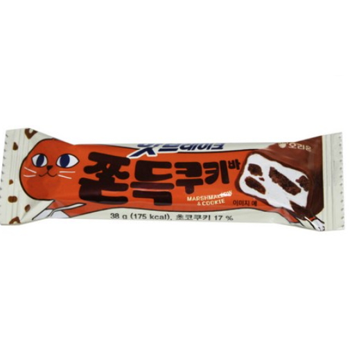 오리온 핫브레이크 쫀득쿠키바 38g