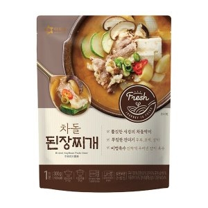 아워홈 차돌 된장찌개 300g (6개)_이미지