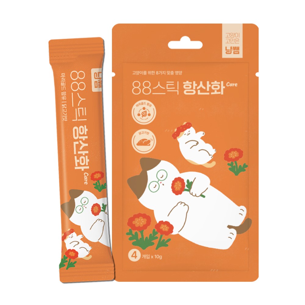 미소 냥쌤 88스틱 항산화케어 40g (10g x 4p) (5개)_이미지