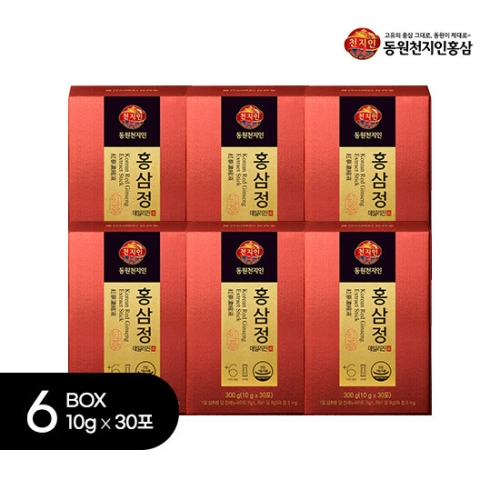 천지인 홍삼정 데일리진 10g 30포 (6개)_이미지