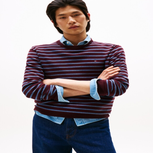 타미힐피거 남성 에센셜 코튼 크루넥 스웨터 2COLOR T12F7KPO140MT1 MA