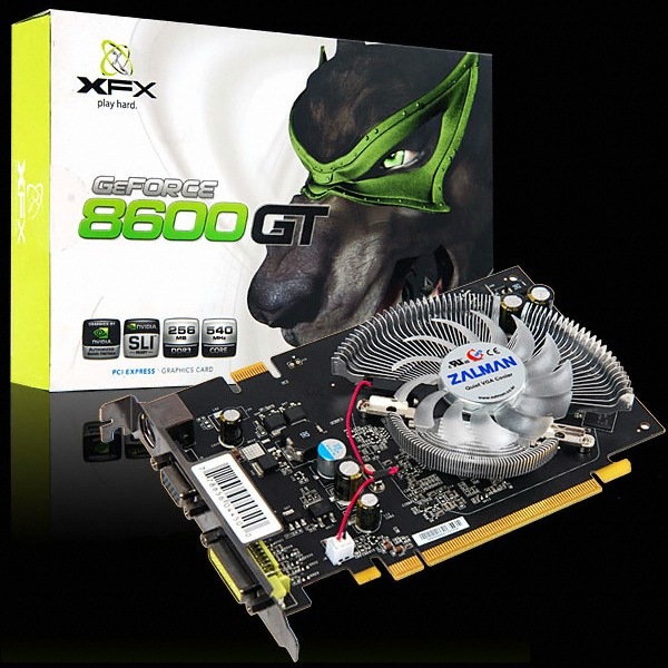지포스 8600GT D3 256MB 잘만 유니텍