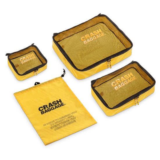 크래쉬배기지 EASY LIFE TRAVEL KIT YELLOW 파우치 CBG-2SAC360-04