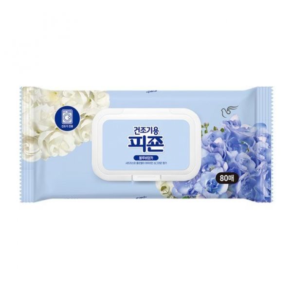 피죤 건조기용 블루비앙카 80매 (2개)_이미지