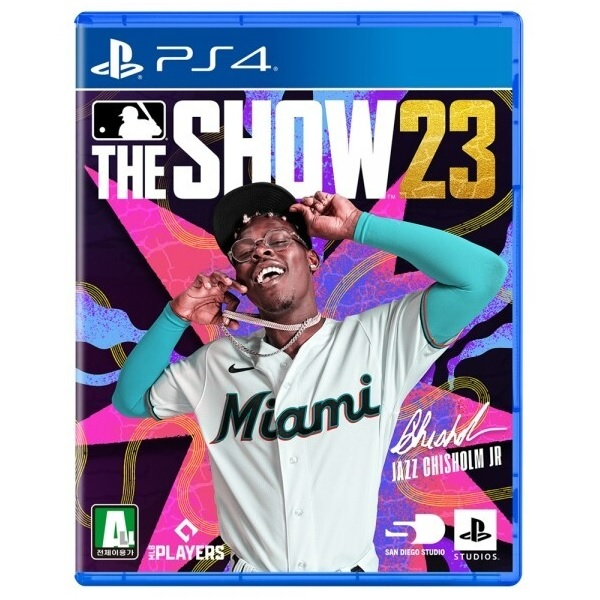 MLB 더 쇼 23 외국어판 PS4, 패키지디스크/중고_이미지