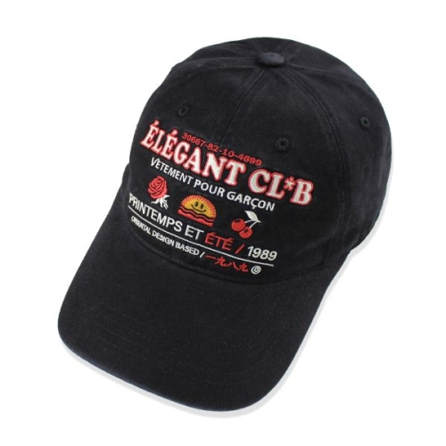 곤니치와봉쥬르 엘레강트 캡 블랙 1911425