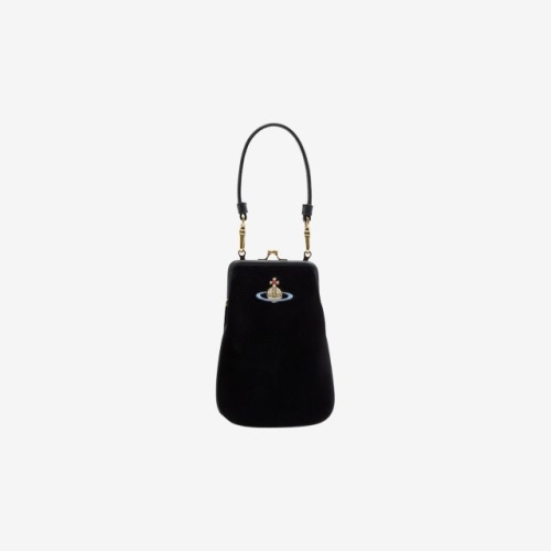 벨벳 테사 체인 백 블랙 여성 4B01000GW W00ZL N401