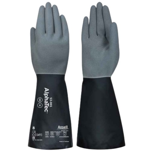 안셀 알파텍 내화학 장갑 53-001 (2켤레)