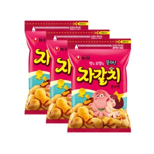자갈치 문어맛 300g 3개 / 대용량 간식 지퍼백보관