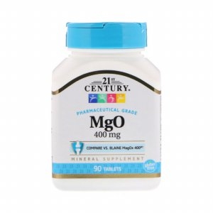 [불명] 21st Century 센트리 산화 마그네슘 MgO 400mg 90정