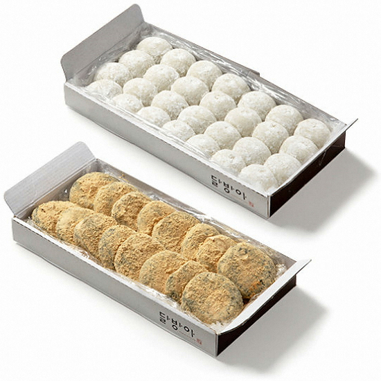 콩쑥찰떡 16개입 960g + 찹쌀떡 28개입 1.12kg
