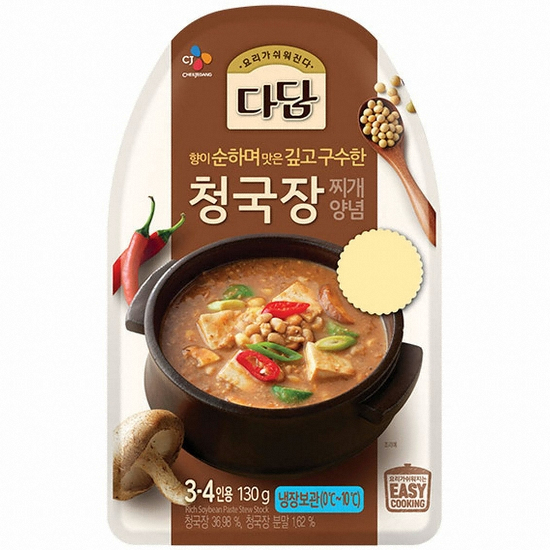 CJ제일제당 제일제당 다담 청국장찌개 양념 130G X10