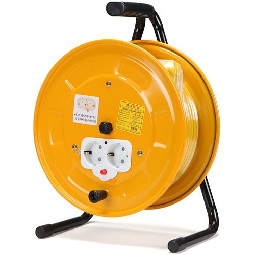 성림GS 2구 1.5SQ 접지형 전선릴 (28m)_이미지