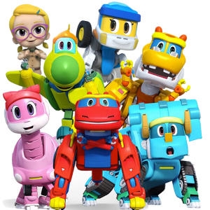 주영이앤씨 고고다이노 공룡탐험대 사운드 변신로봇 케루