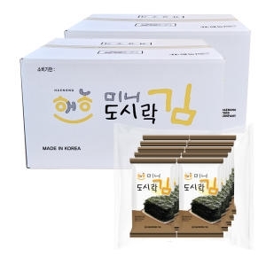 해농식품 미니 도시락김 2g (480개)_이미지