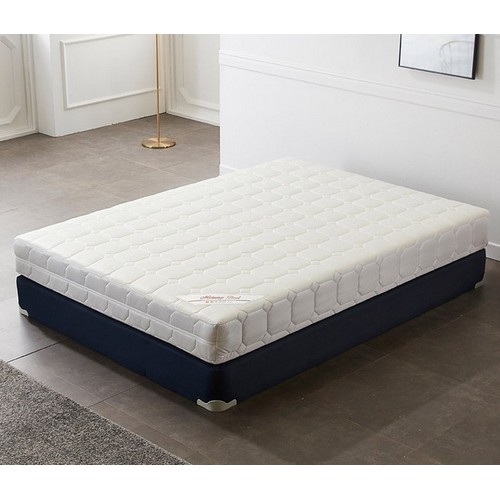 필우드가구 로제 원목 침대 Q (에코독립스프링)_이미지