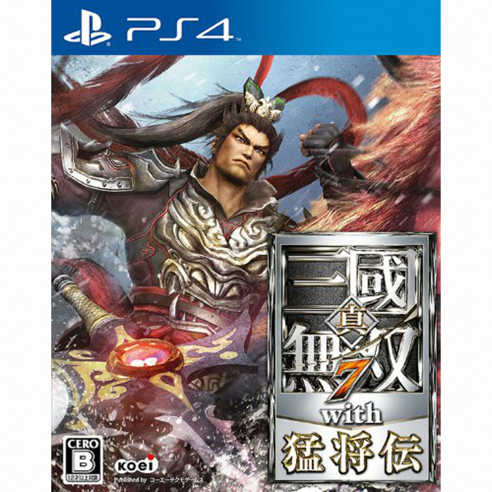  진 삼국무쌍 7 With 맹장전 PS4 중고,일본어판