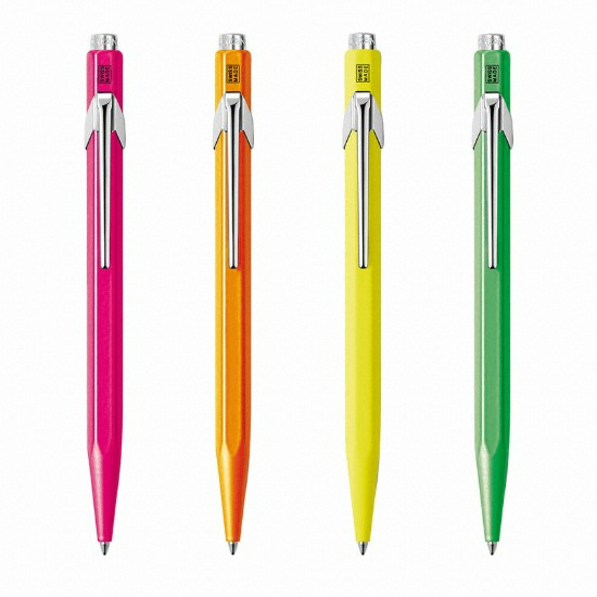 까렌다쉬 849 팝라인 형광 메탈 볼펜