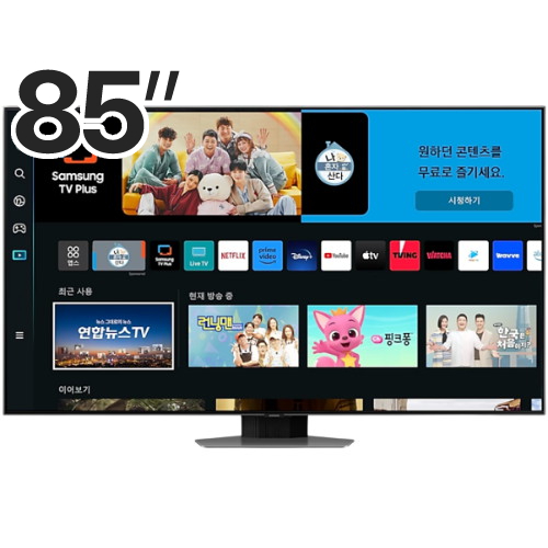 삼성전자 QLED KQ85QC83AFXKR (스탠드)_이미지