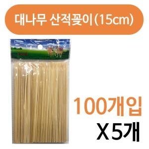 영수인터네셔널  대나무 산적꽂이 15cm [500개] 상품이미지