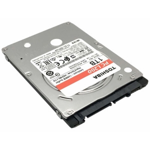 도시바 1TB 5400RPM 128MB 캐시 SATA 6Gb/s 7mm 2.5인치 내부 게이밍 PS3/PS4 하드 드라이브_이미지