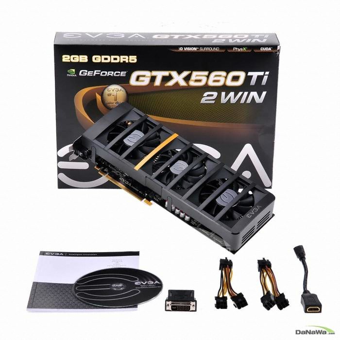 EVGA 지포스 GTX560 Ti 2WIN D5 2GB_이미지