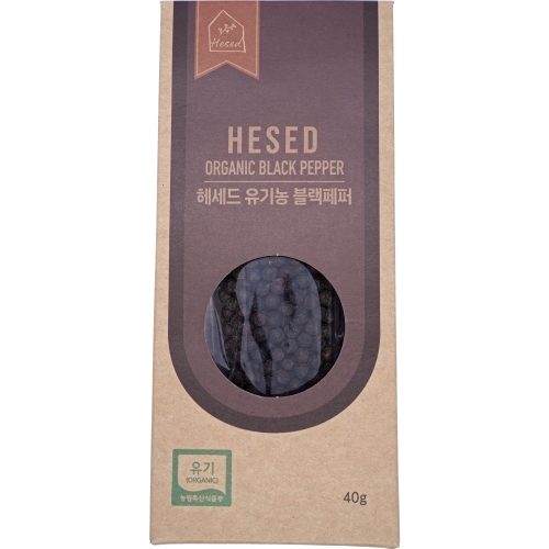헤세드 캄보디아 유기농 흑후추 리필 40g