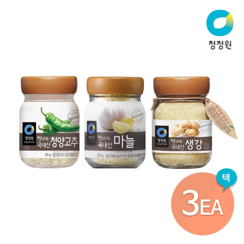청정원 맛선생 국내산 마늘 30g (3개)_이미지