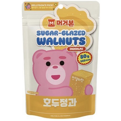 머거본 호두정과 인절미맛 80g (15개)_이미지