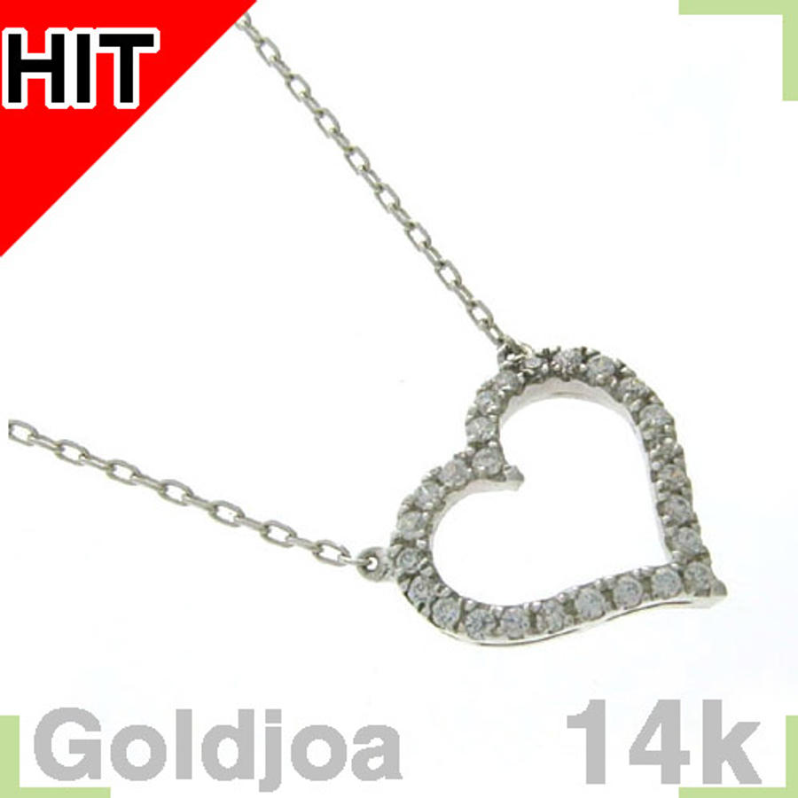 럭셔리 하트 고급 14k목걸이 ju-a948c 14k목걸이_이미지